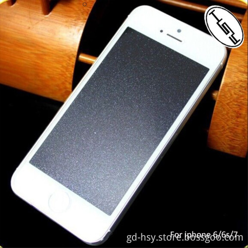 HUYSHE cell phone for iphone 6,6s diamond tempered glass 9h hardness 0.3mm thickness screen protector for iphone 7